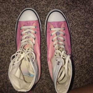 NWOT Sunset Painted Converse